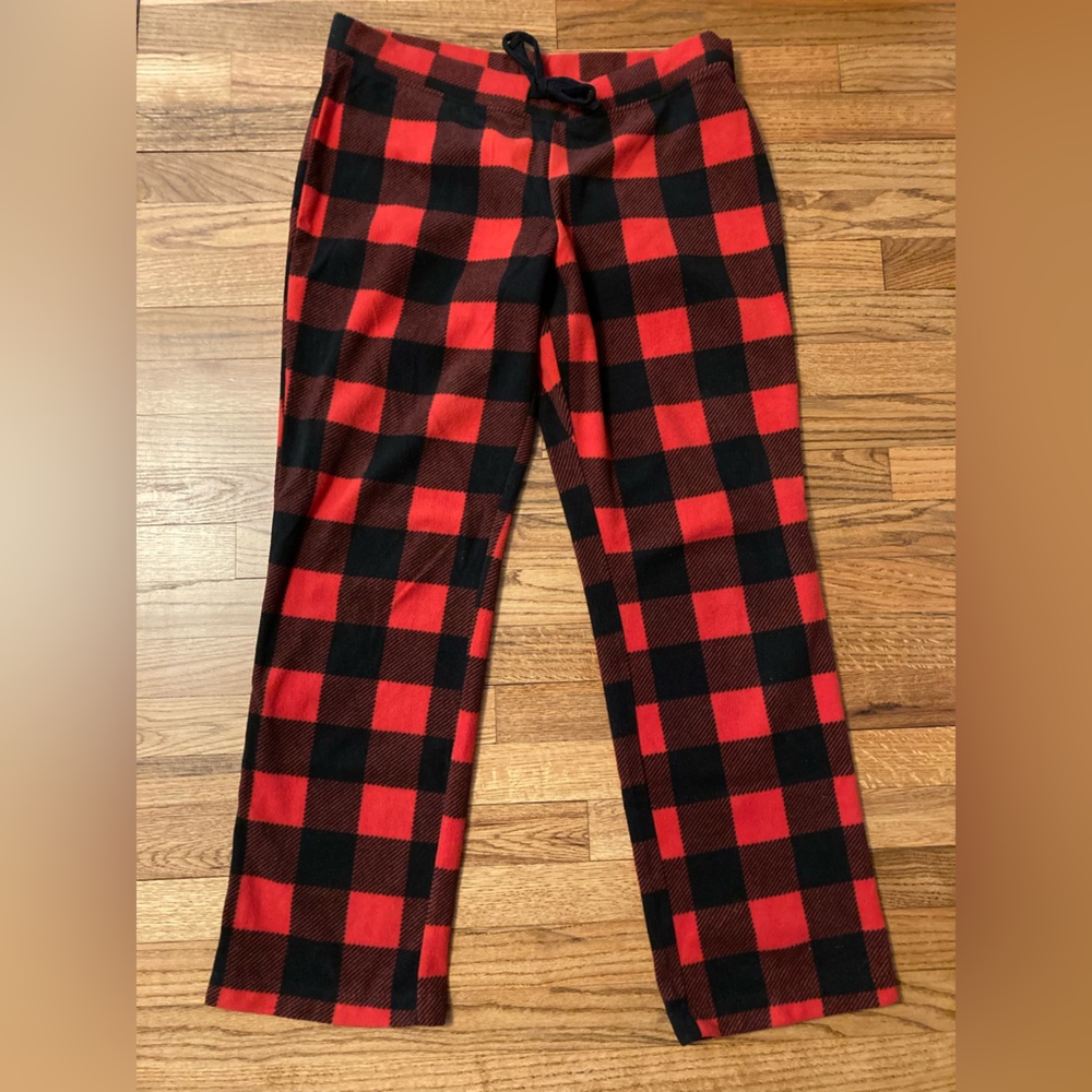 NWOT, Never Worn Old Navy Red Black Plaid Pajama Pants Intimates Sleepwear